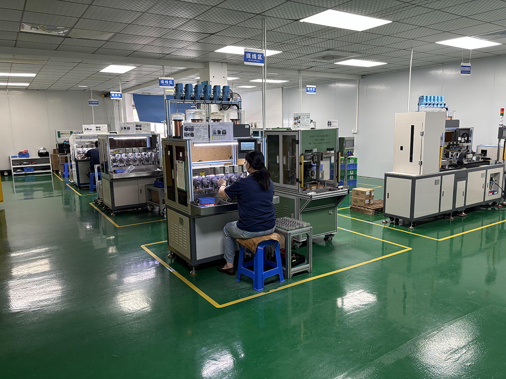 电机定子加工车间