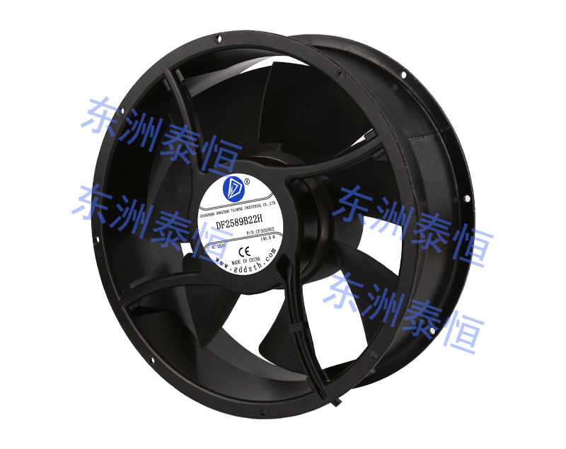 25489EC交流散热风扇 220V大风量IP68防水新能源工业制冷轴流风扇